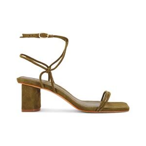 SCHUTZ Pompeii Mid Sandal in Matcha